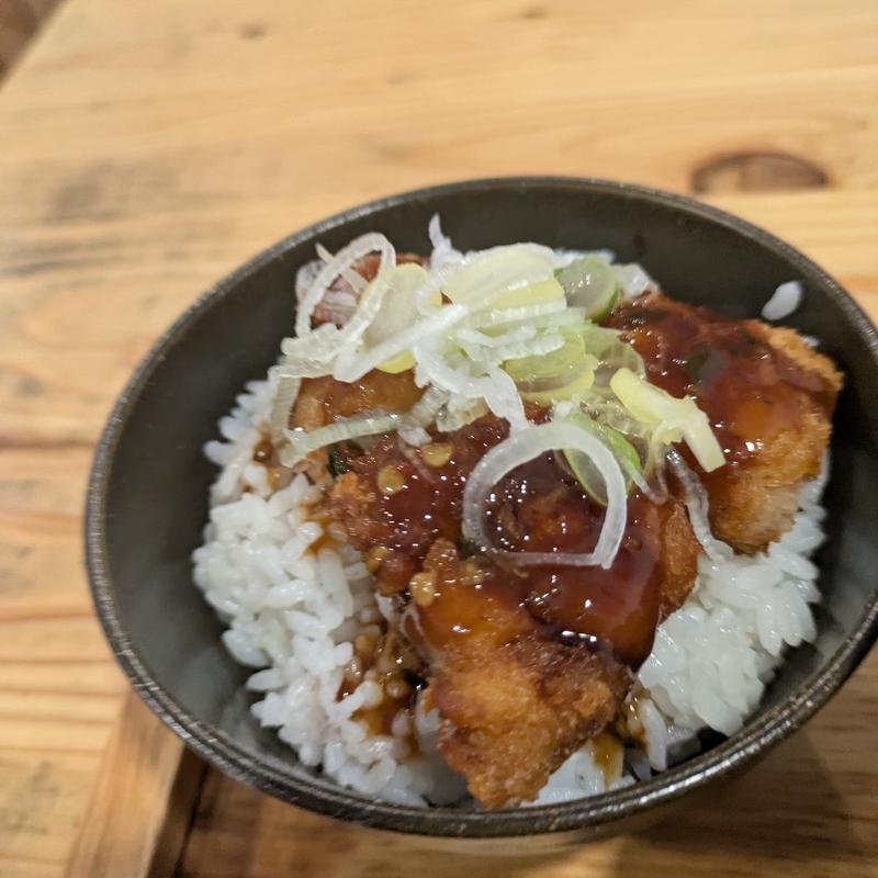 ソースカツ丼(本日のおすすめ飯)(中華そば 肴 yamago(ヤマゴ))