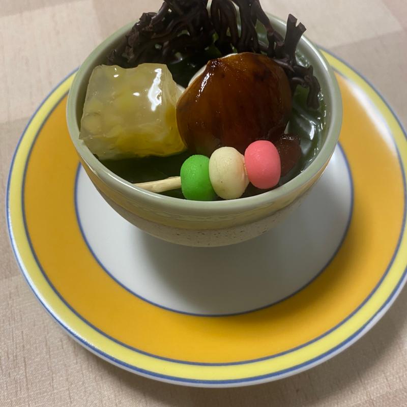 お抹茶プリン(エール・ブランシュ)