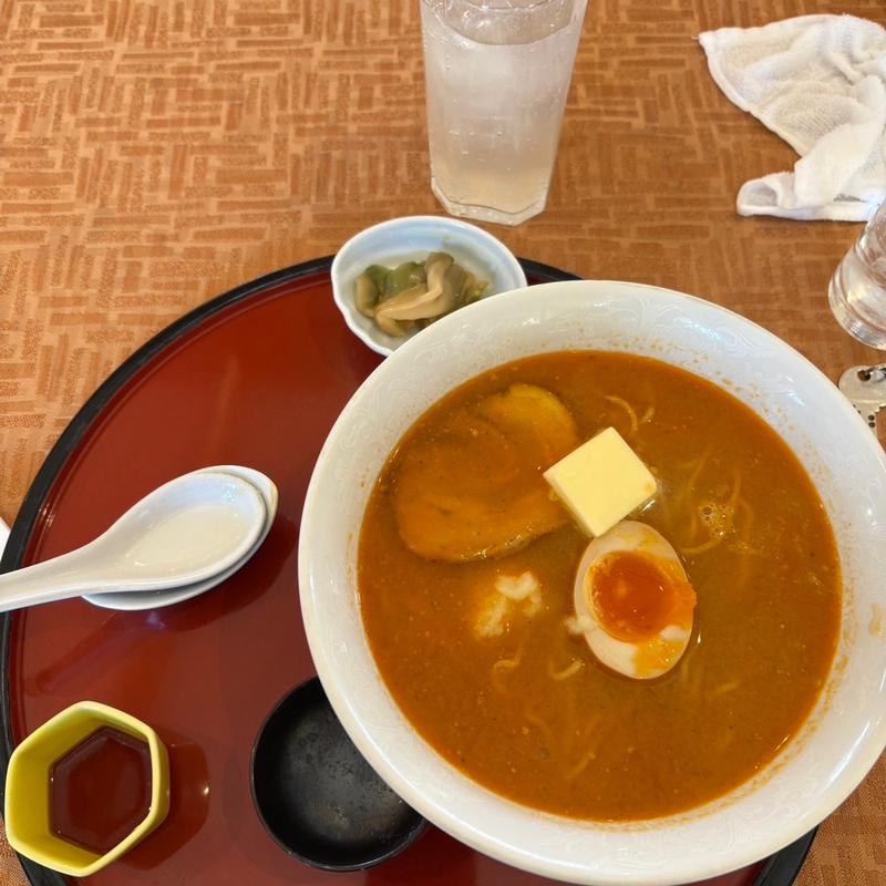 濃厚味噌バターラーメン(東武藤が丘カントリー倶楽部レストラン )