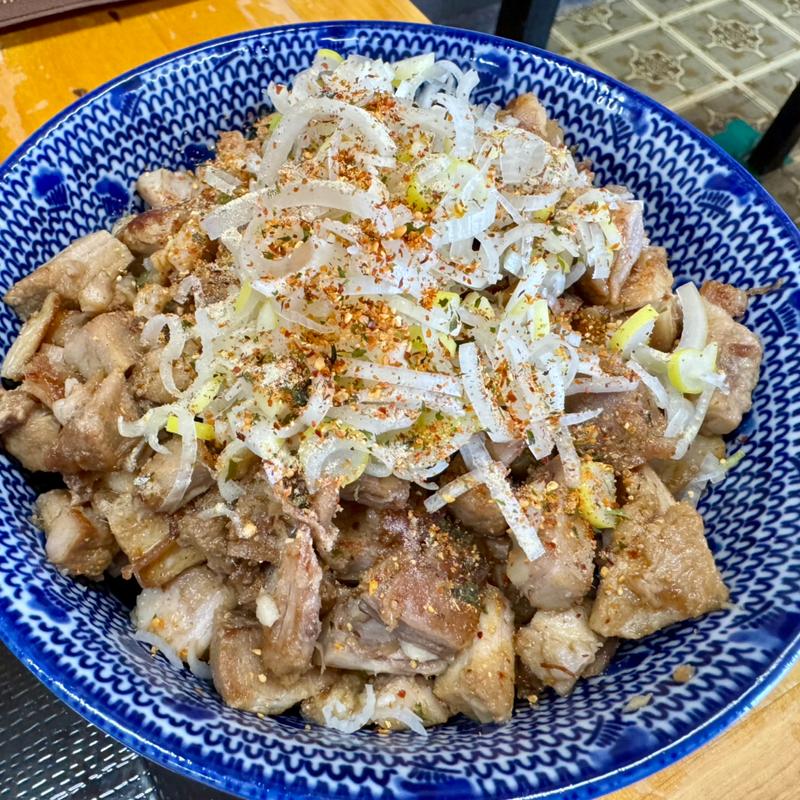 半ライスダブル盛り(中華そば 香十)