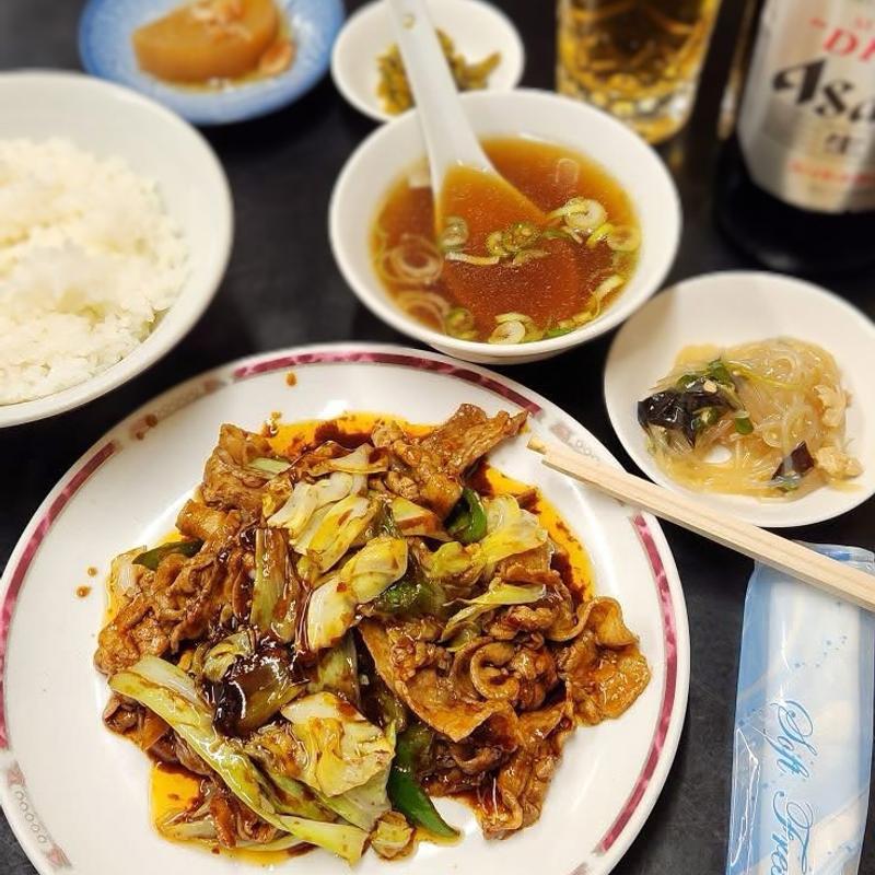 回鍋肉定食(丸昭)