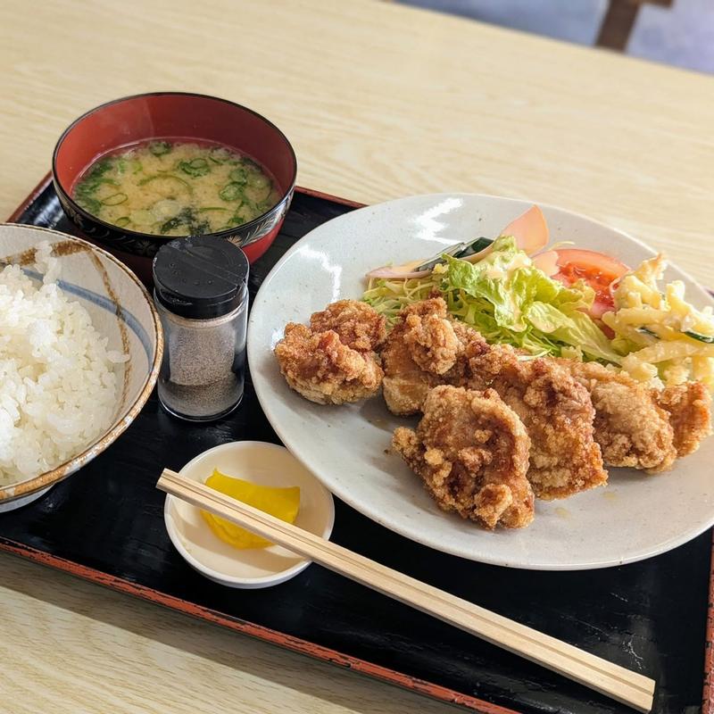 から揚げ定食(市乃家 )