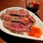 Beefステーキボウル(Half)