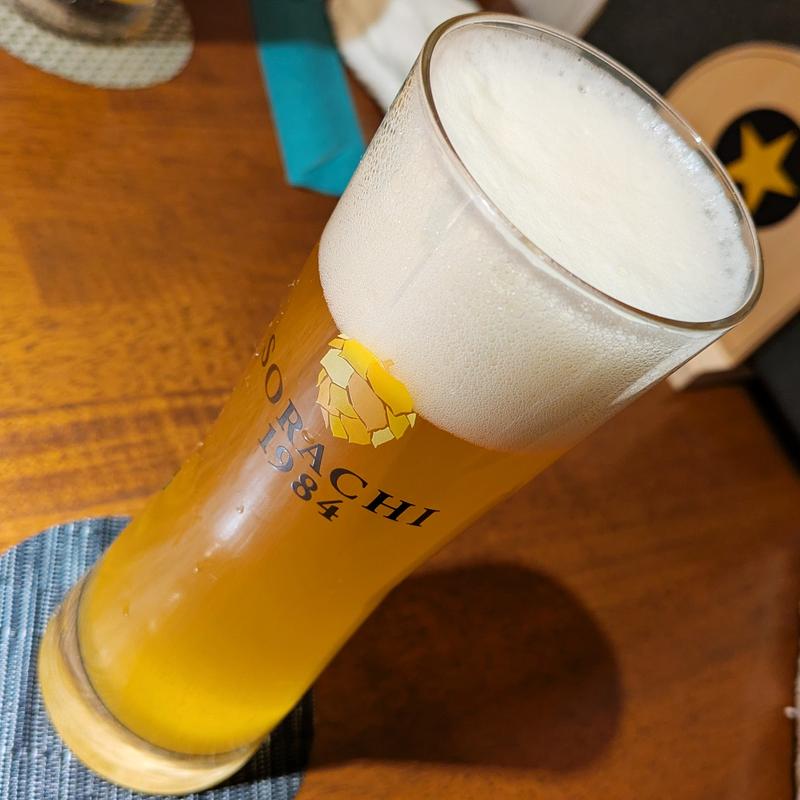 自家製ジンジャービール(歩く花)