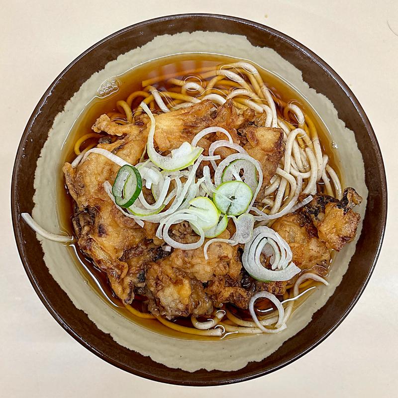 げそ天そば(そば処 JR北千住駅1番線ホーム店 )