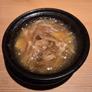 フカヒレ白湯煮込み 黒酢(にしぶち飯店 )