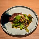 牛肉イチボロースト 回鍋肉風(にしぶち飯店 )