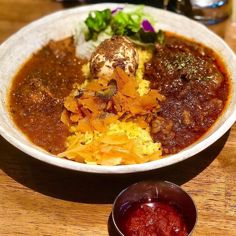 今週の限定&チキンカレー(SPICY CURRY 魯珈 （スパイシーカレー ろか）)