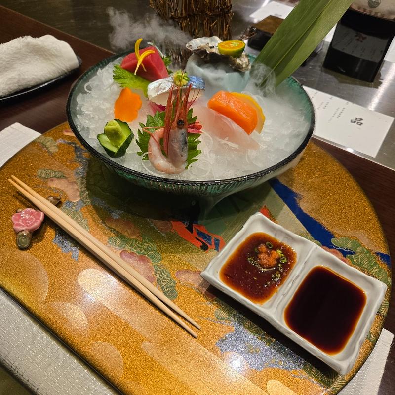 本日のお造り6種(ホテル ニュー オータニ 長富宮)