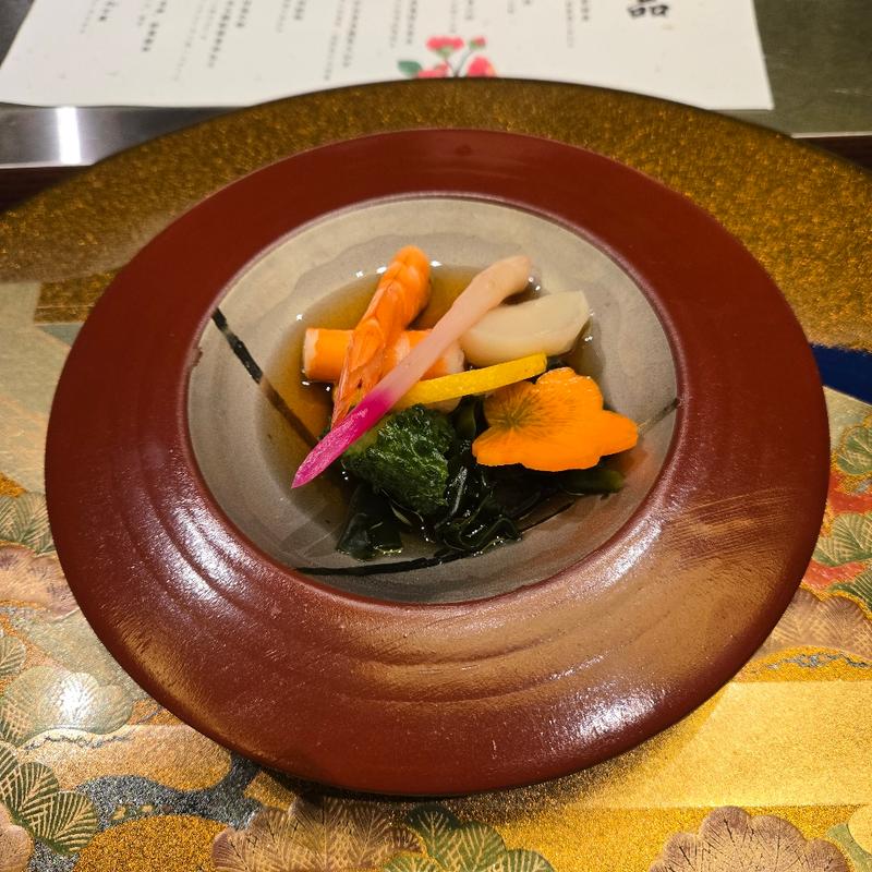 酢の物盛り合わせ(ホテル ニュー オータニ 長富宮)