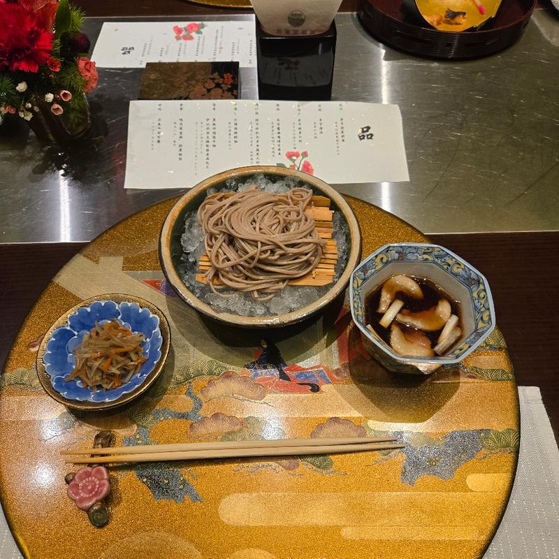 鴨せいろ&金平(ホテル ニュー オータニ 長富宮)