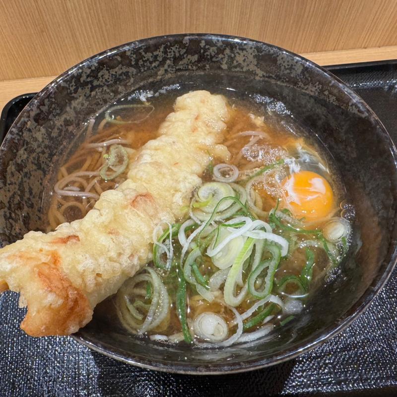 ちくわ天玉そば(えきめんや横浜ポルタ店)