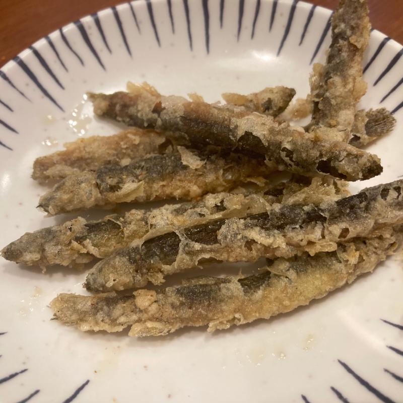 活どじょう唐揚げ(まるいし家 新小岩本店)