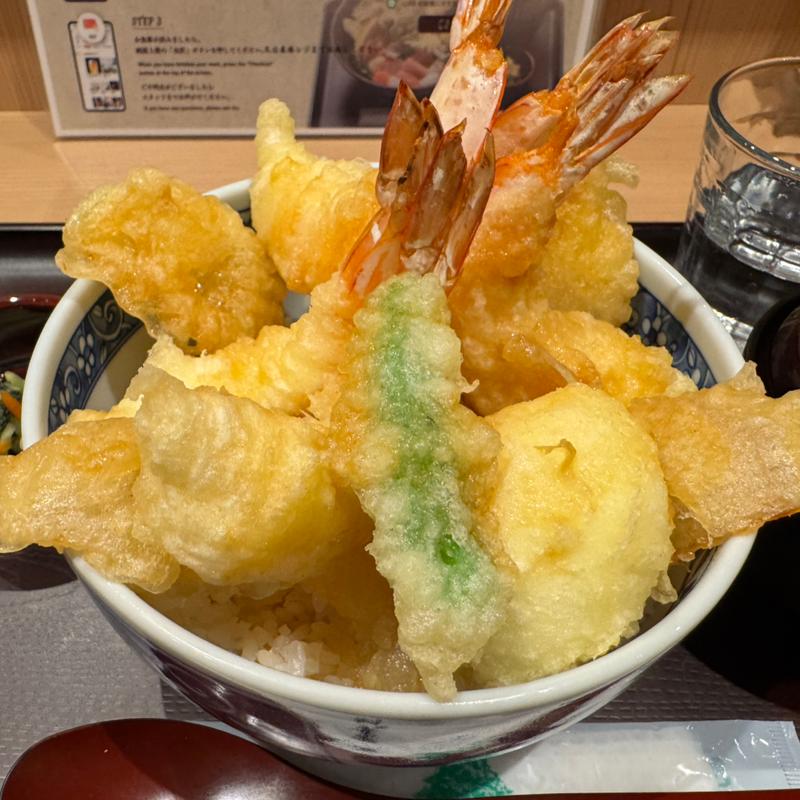 天丼(天麩良&刺身 天刺)