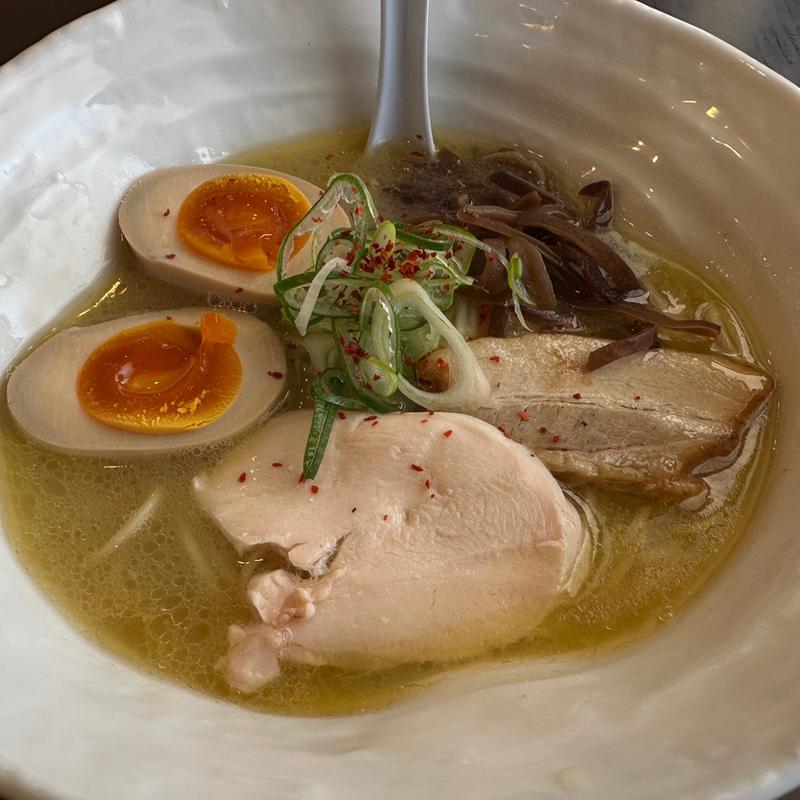 味玉鶏塩そば(麺処　瓢たん )