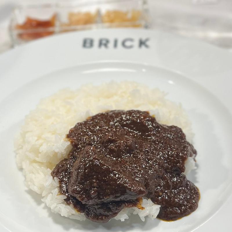 黒毛和牛三角バラカレー(三角バラ2個)(BRICK(ブリック))