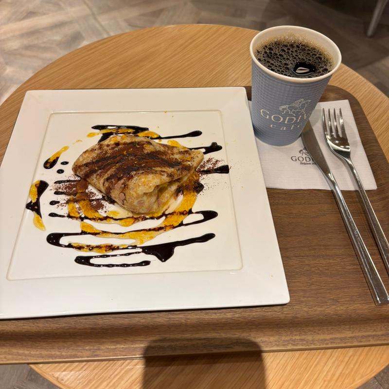 モーニングセットB(GODIVA cafe Tokyo)