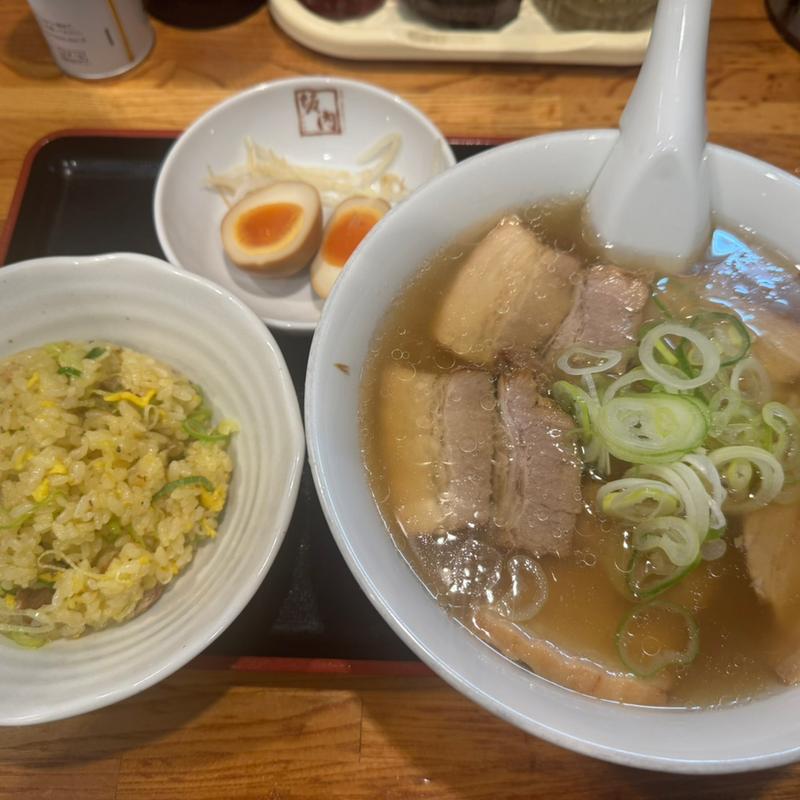 半チャーハンセット(喜多方ラーメン 坂内 歌舞伎町店)