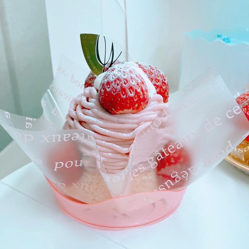 いちごのモンブラン(柏屋本店)