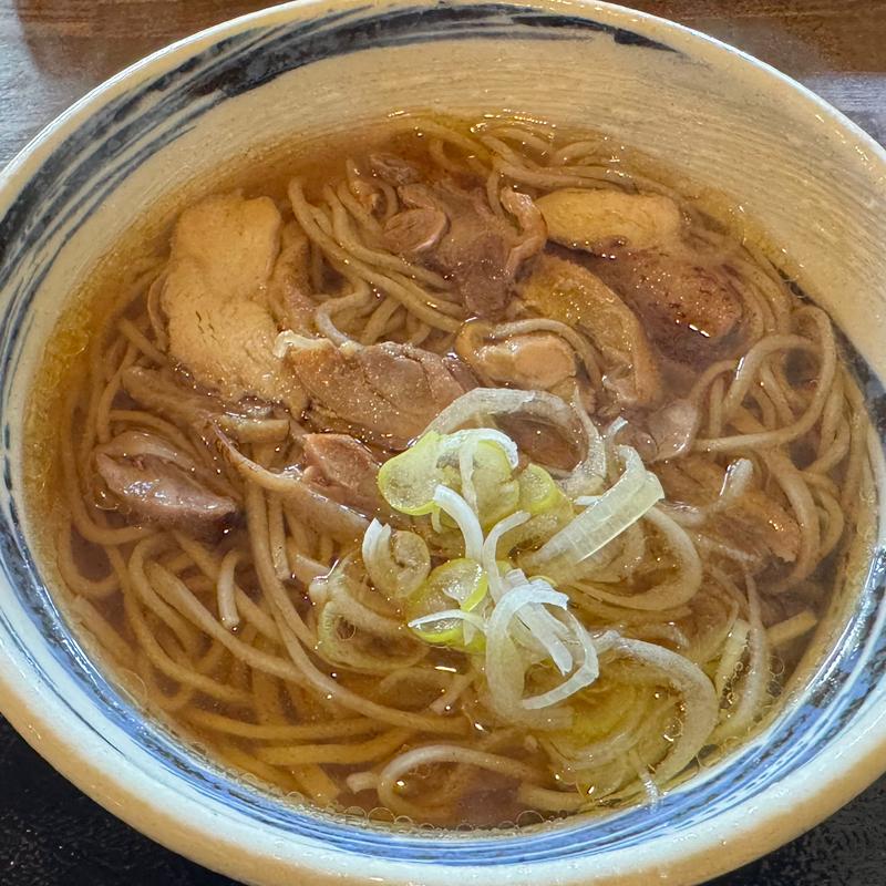 肉そば(温)(蕎麦屋やまぐち)