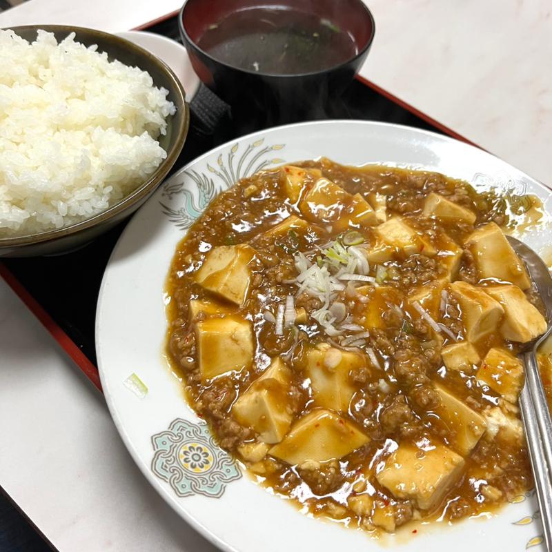 麻婆豆腐定食(中華料理 クサカ亭)