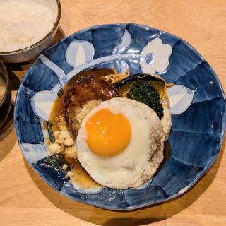 ふんわりハンバーグ(山本のハンバーグ 阿佐ヶ谷食堂)