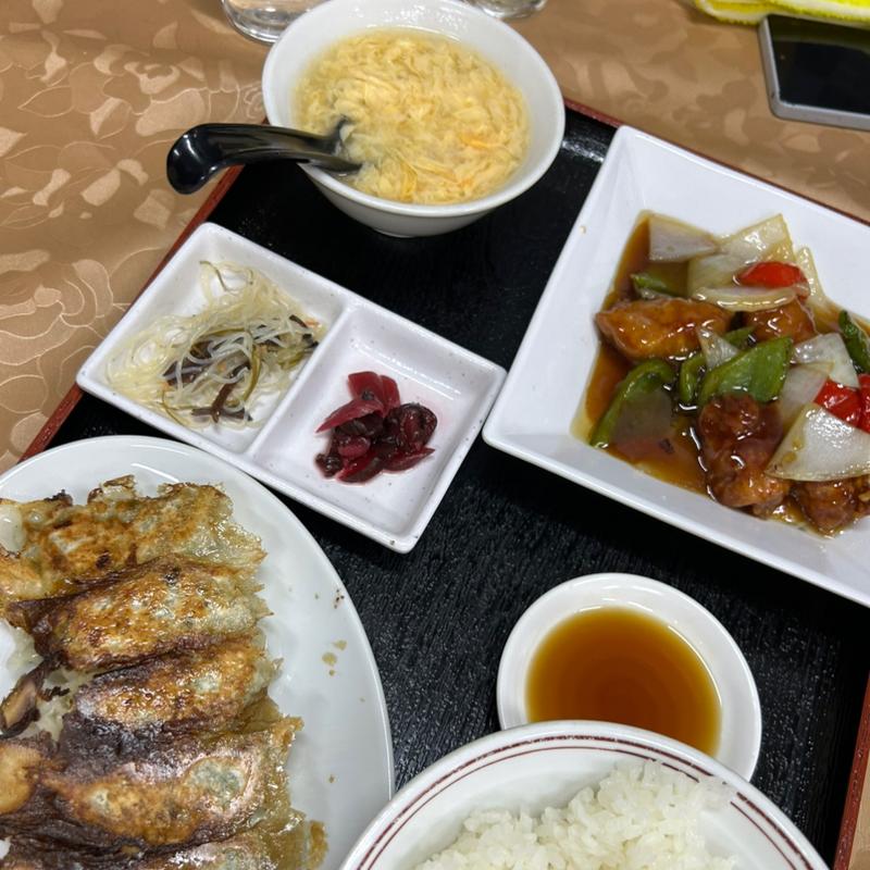酢豚セット(オリンピック飯店  )