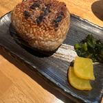 焼きおにぎり 明太子バター醤油(やきとりやさんあっ鶏)
