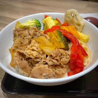 牛丼ON野菜(吉野家 仙台河原町店 )