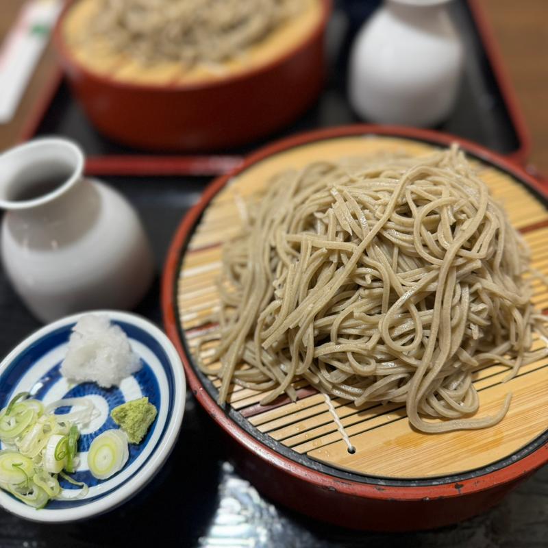 十割ざる(そば処 とみや)