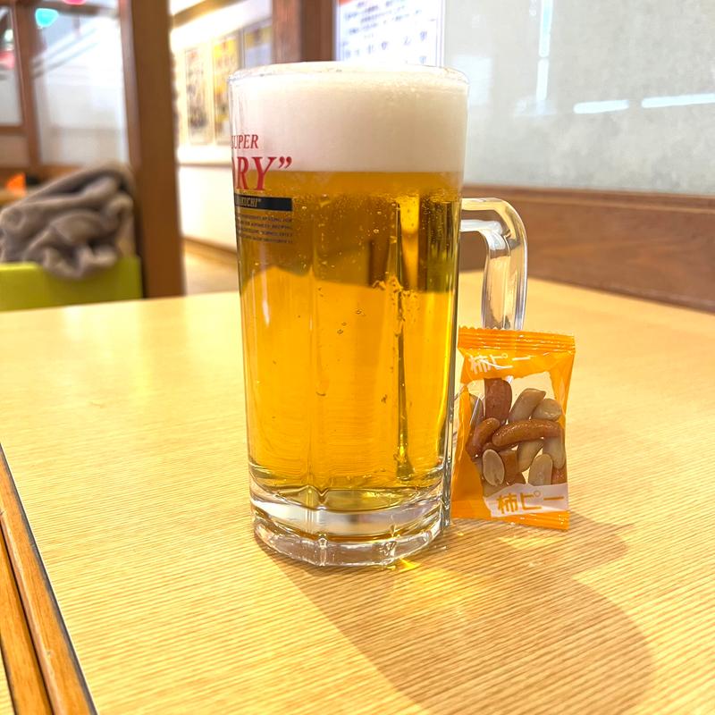 生ビール(お食事処 みうら亭)