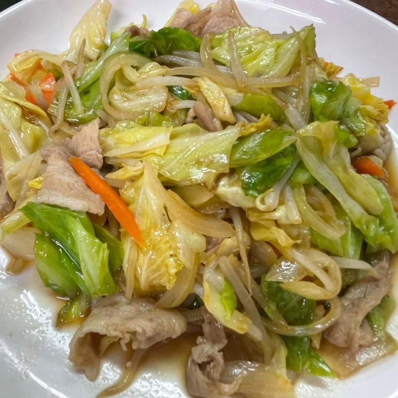 野菜炒め(大衆食堂 よしのや)