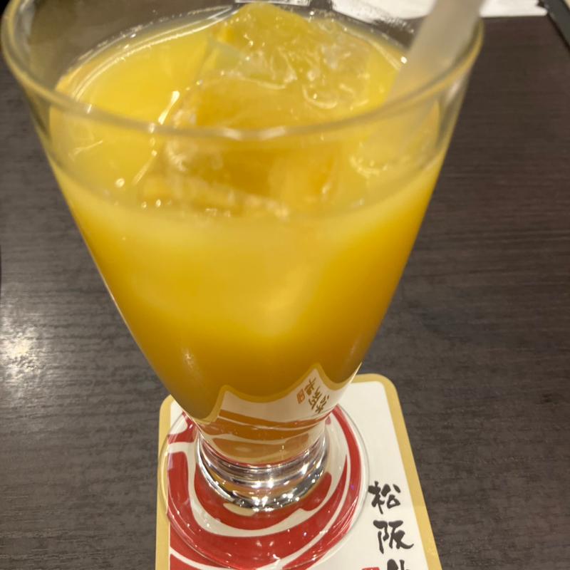 オレンジジュース(松阪まるよし 鎌田本店)