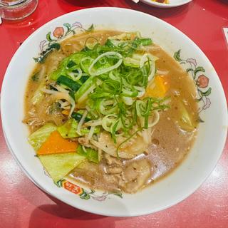 焦がしニンニク味噌ラーメン(餃子の王将 針インター店)