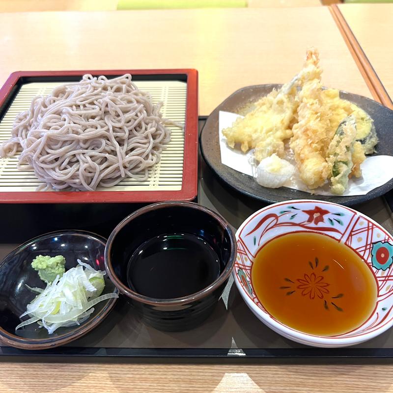 天ぷらそば(お食事処 みうら亭)