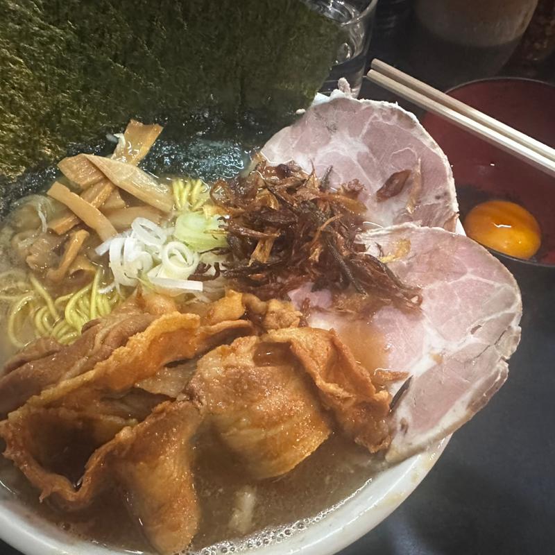 ハマグリ10kgの100SP大盛り、つけ玉。(一条流がんこ総本家分家荒木町)