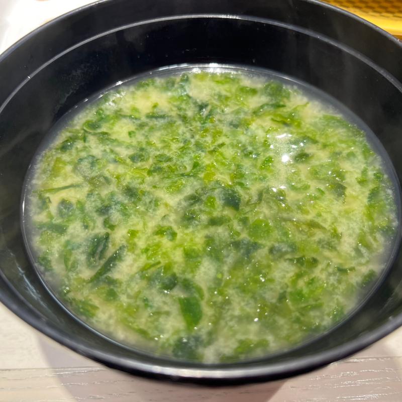 青さ汁(魚べい 八千代村上店)