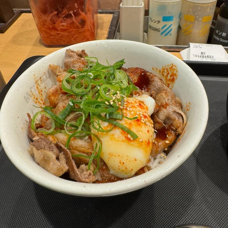 元祖旨辛焼き牛めし(松屋 飯田橋駅前店 )