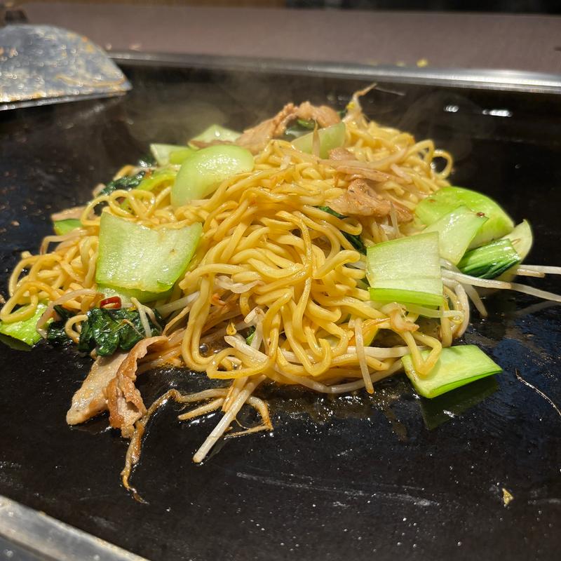 たまとや焼きそば(月島もんじゃ たまとや 下北沢)