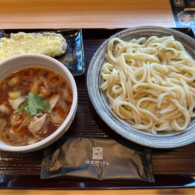 肉うどん(武蔵野うどん 竹國 小金井店)