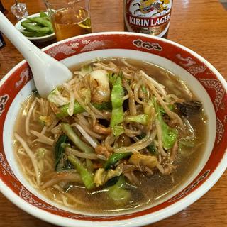 野菜炒めラーメン(栄華軒)