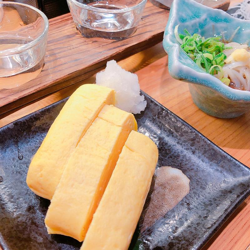 だし巻き玉子(京のおばんざい ぽんしゅ杉)