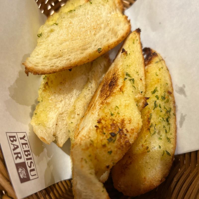 ガーリックトースト(ヱビスバー 札幌アピア店 (YEBISU BAR Sapporo Apia))