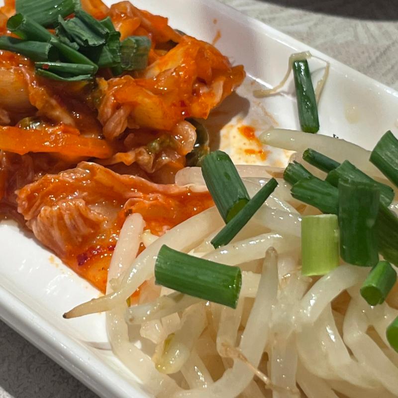 ナムル盛り(濃厚鶏白湯 とりまる 大宮 ラーメン)