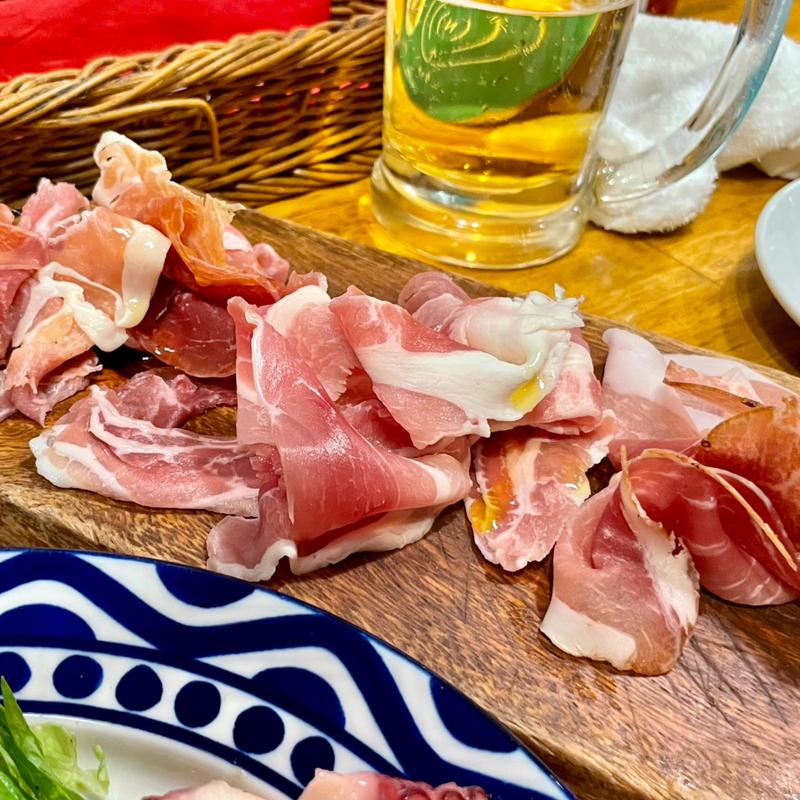 ．生ハム3種盛り合わせ (CONA 上野店)