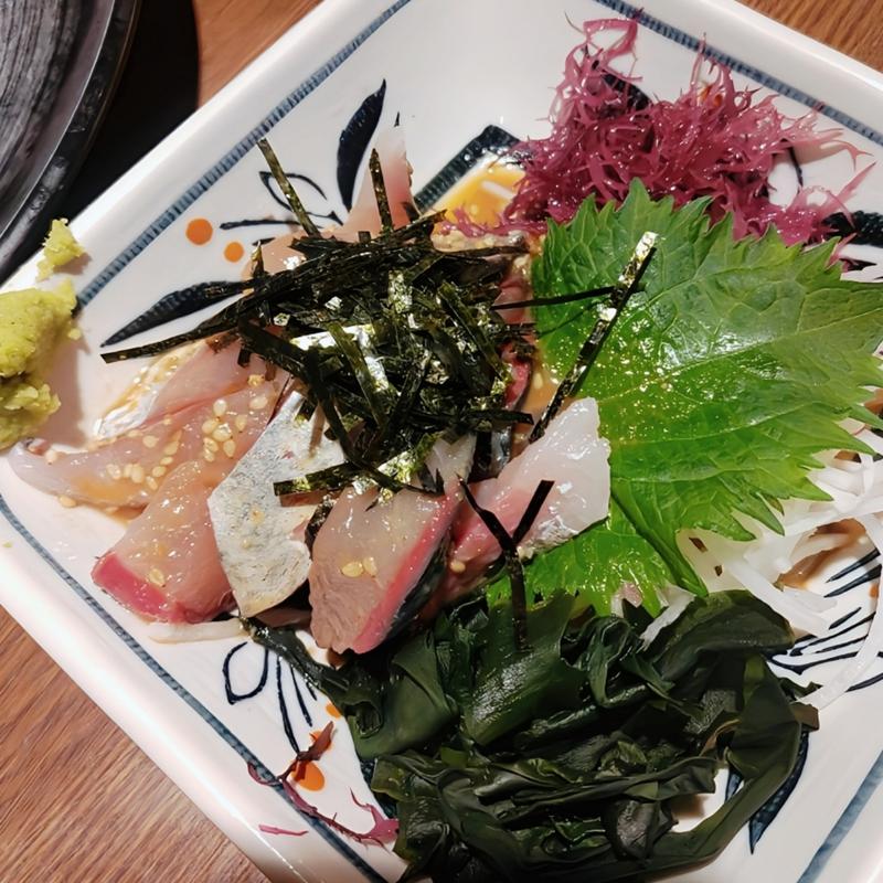 ゴマ鯖(居酒屋 まる家 西中洲 （まるや）)
