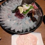 カワハギ(居酒屋 まる家 西中洲 （まるや）)