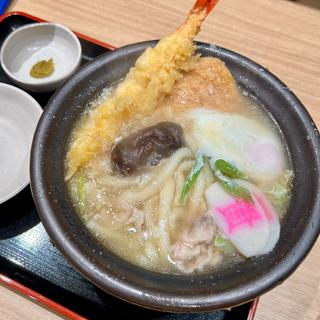 大海老天鍋焼きうどん(資さんうどん 八千代店)