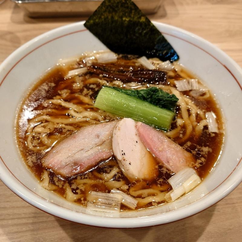 手揉み中華そば(醤油)(麺処 にし尾)