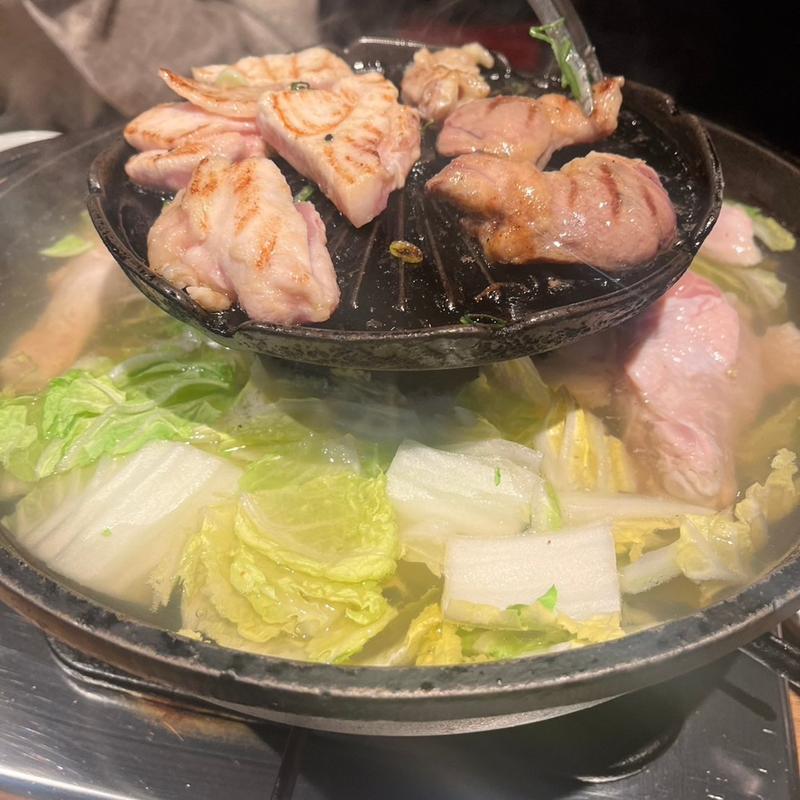 サンにんにく盛り(にんにく鶏焼肉サン)